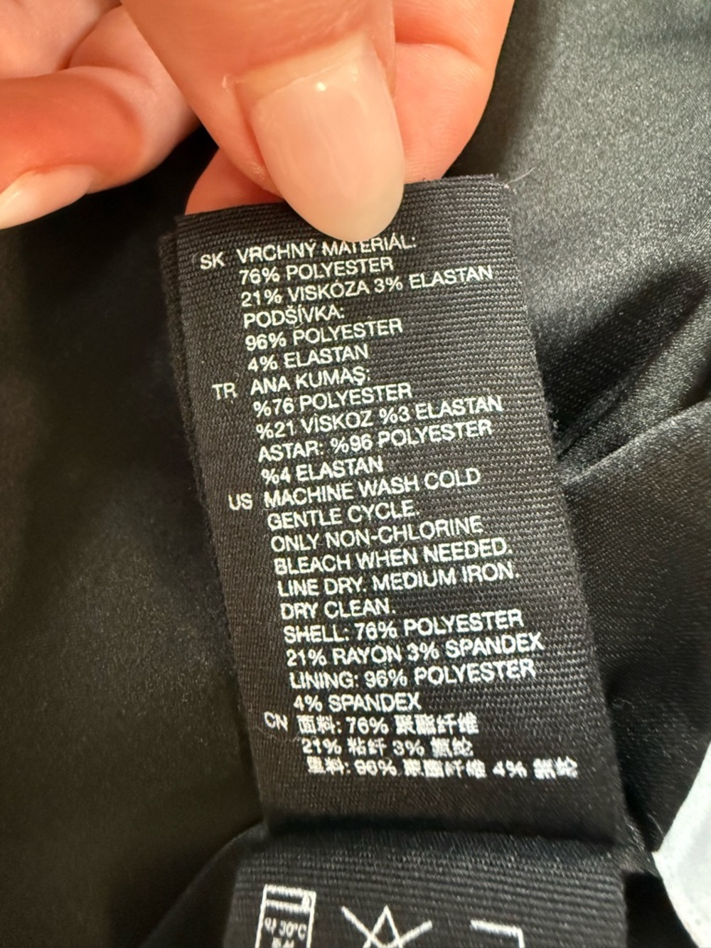 & Other Stories Black Structured Button-Front Jacket - Picture 4 of 4